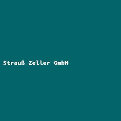 Hersteller: Strauß Zeller GmbH
