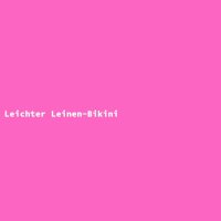 Leichter Leinen-Bikini