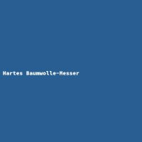 Hartes Baumwolle-Messer