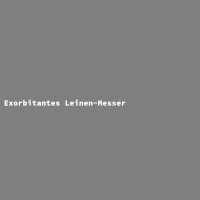 Exorbitantes Leinen-Messer